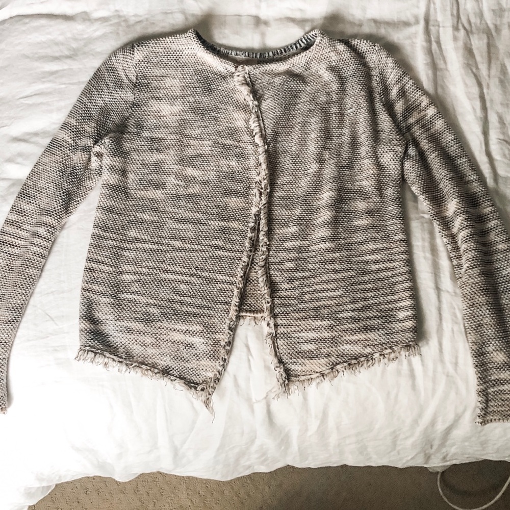 Fringey cardigan